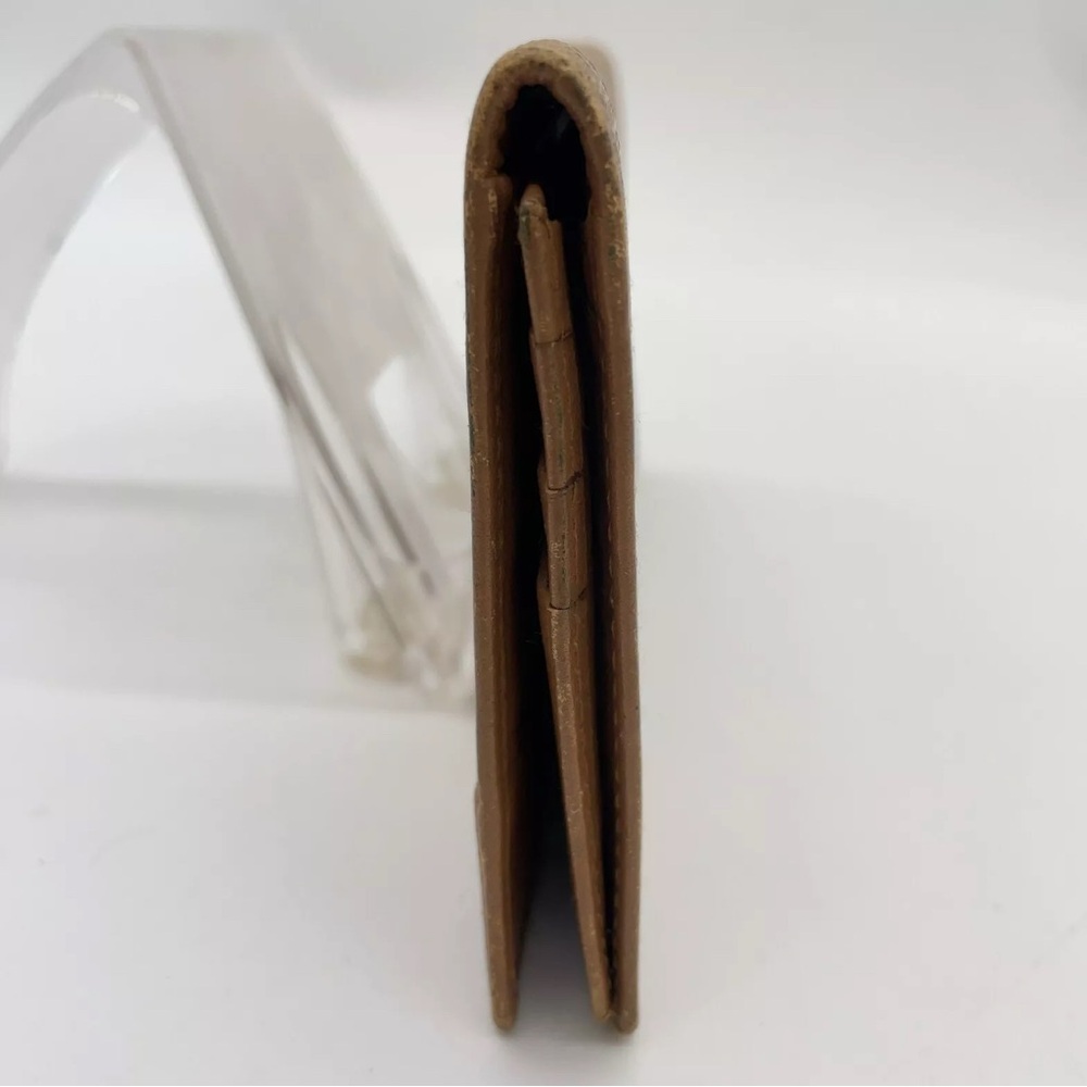 Authentic Christian Dior CD Vintage Tan Brown Monogram Long Wallet - Picture 6 of 13